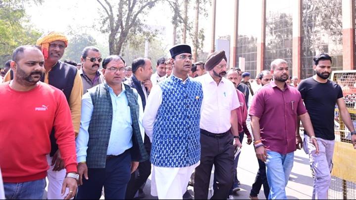 भोपाल रेलवे स्टेशन प्लेटफार्म नं.-एक क्षेत्र विश्वस्तरीय फेशिया के रूप में होगा विकसित